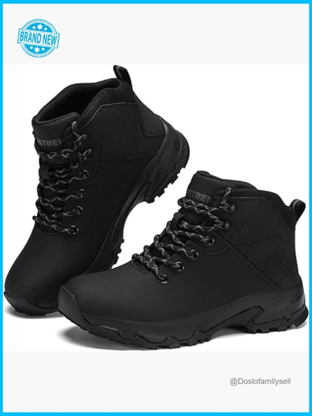 Women's Non Slip Work Boots Water Resistant Comfortable Slip Resistant Ankle